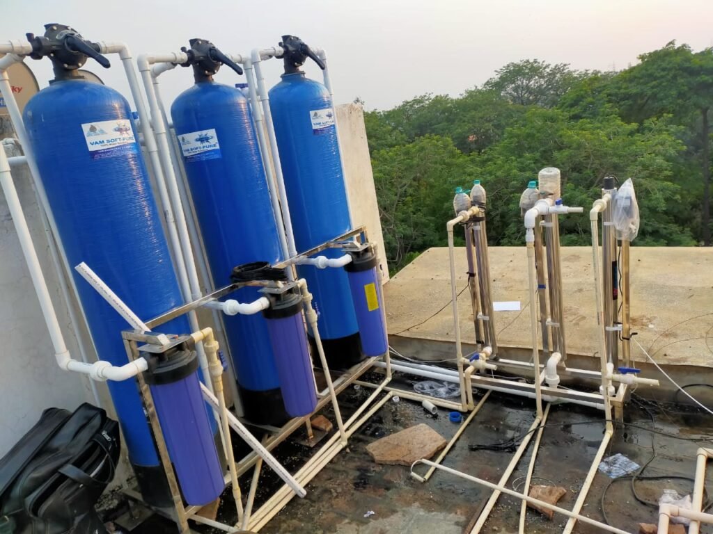 3 cylinder Industrial ro setup machine