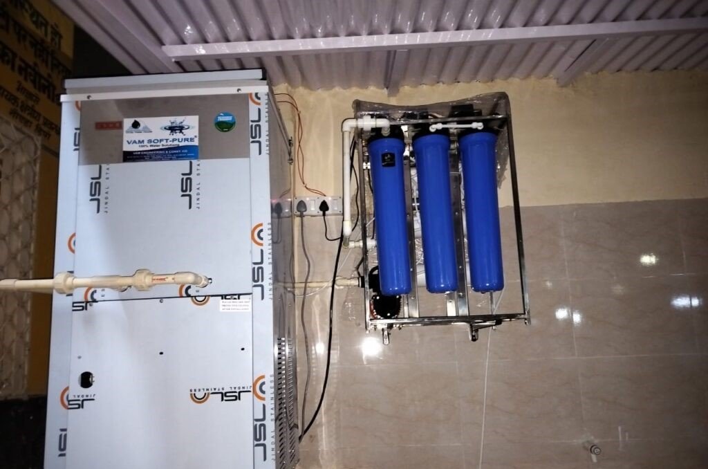 Industrial ro setup in company