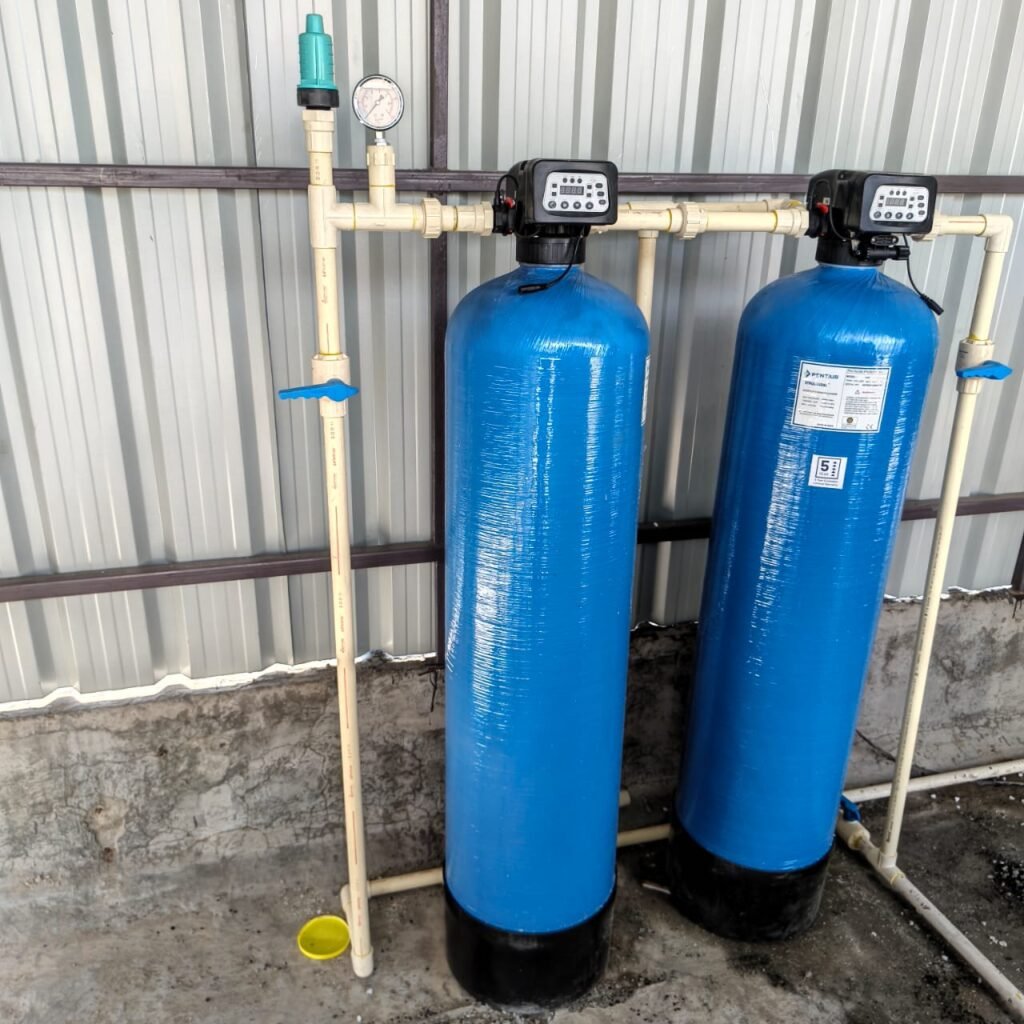 2 Blue Industrial water purification Machine