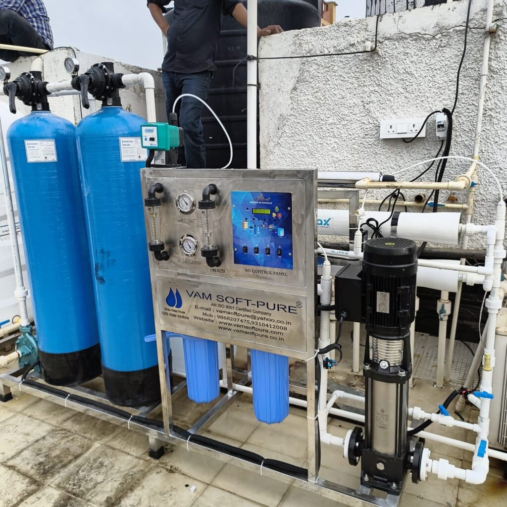 Industrial ro setup vam soft pure