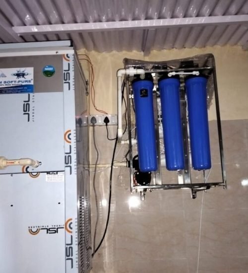 Industrial ro setup in company